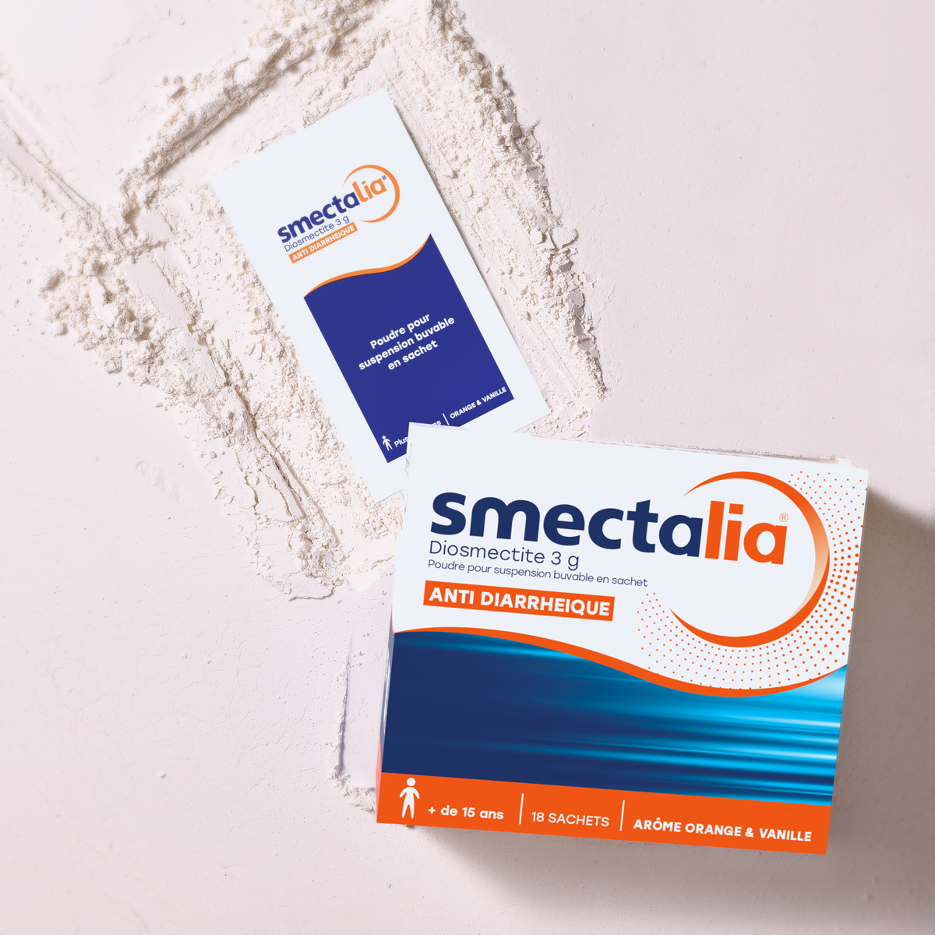 SMECTALIA 3g, poudre pour suspension buvable en sachet